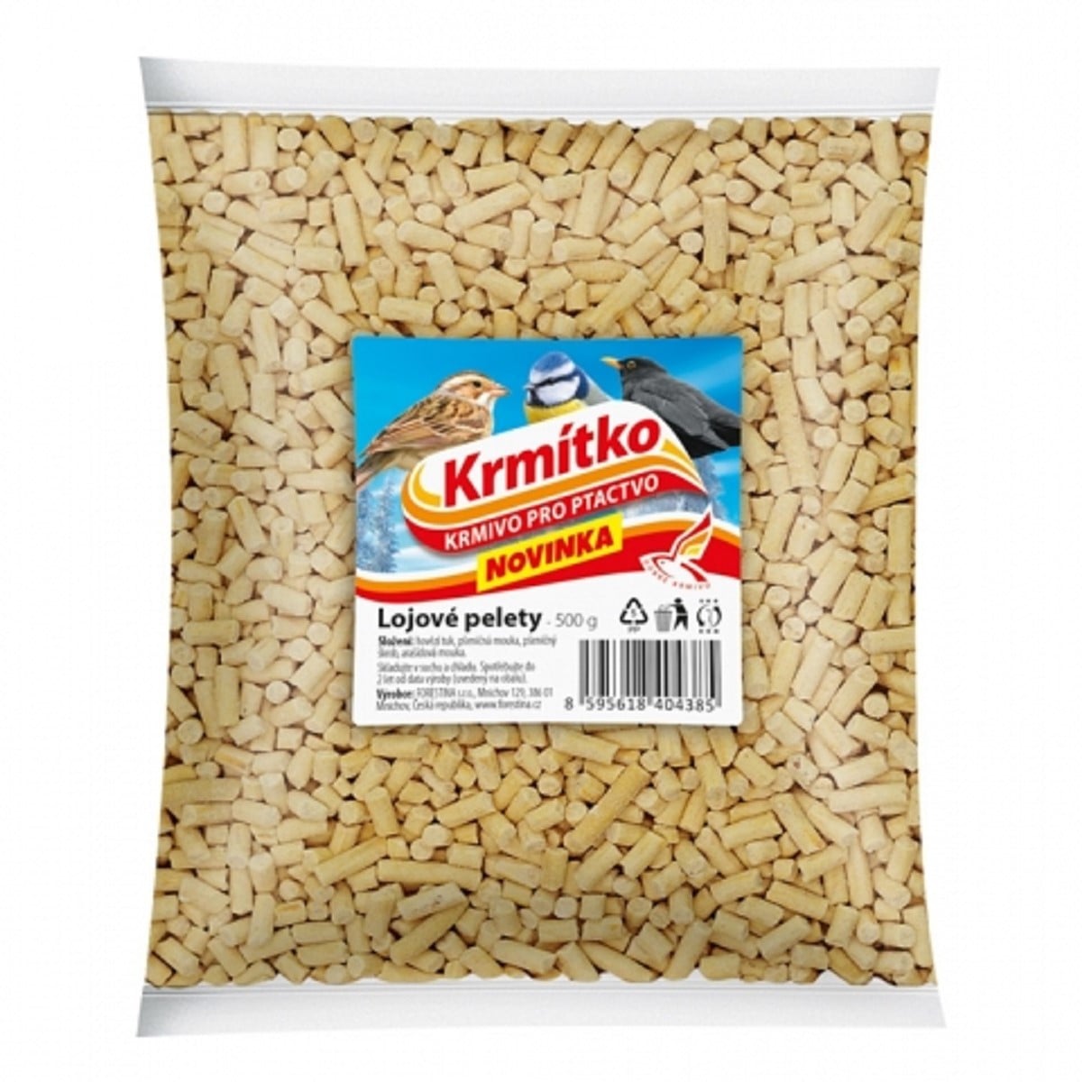 Krmítko - Pelety lojové - 500 g