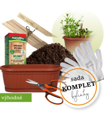 Pestovateľská sada komplet - pre bylinky - 1 ks