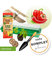 Pestovateľská sada komplet - pre paradajky a papriky - 1 ks