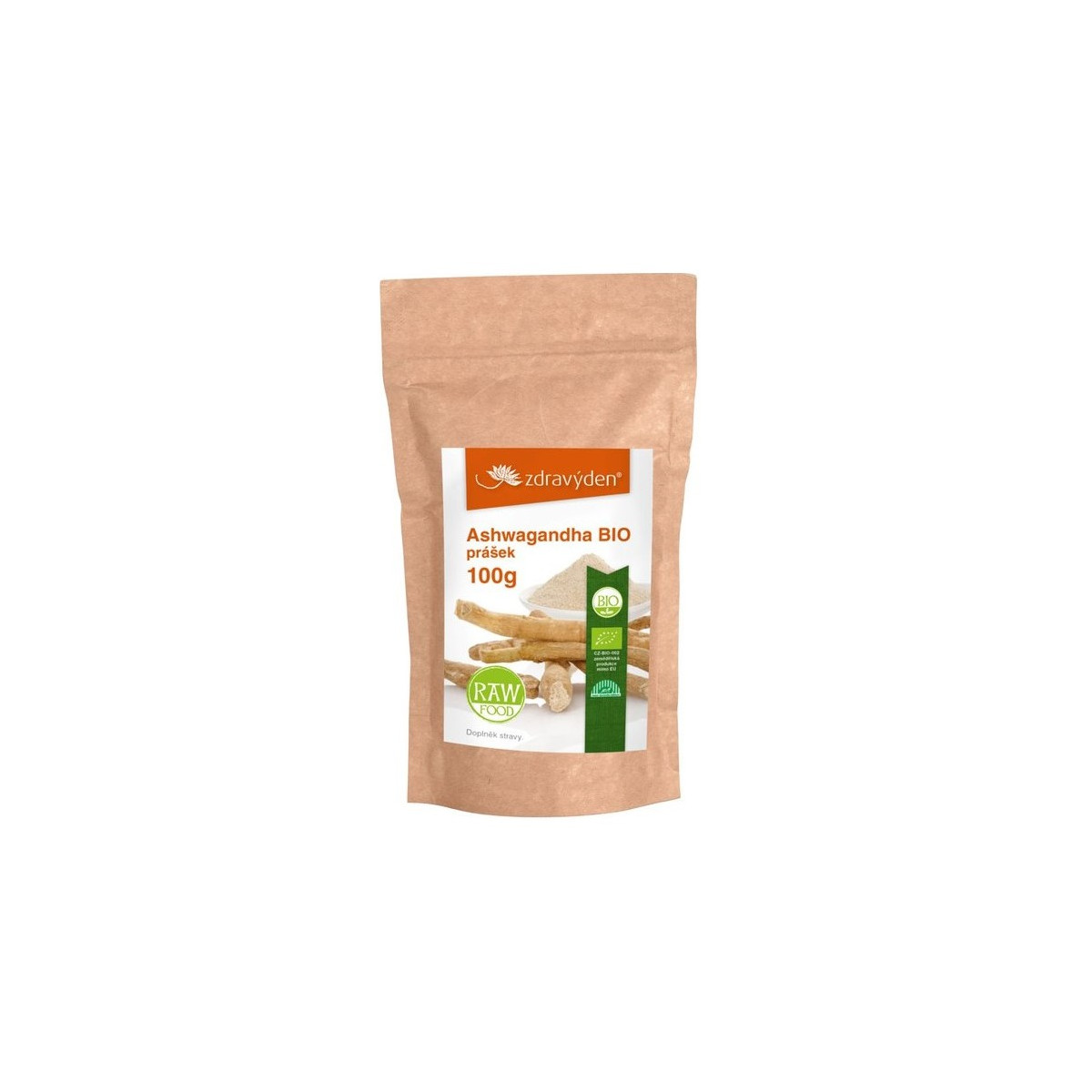 Ašvaganda BIO - Withania somnifera - mletý koreň - bio kvalita - 100 g