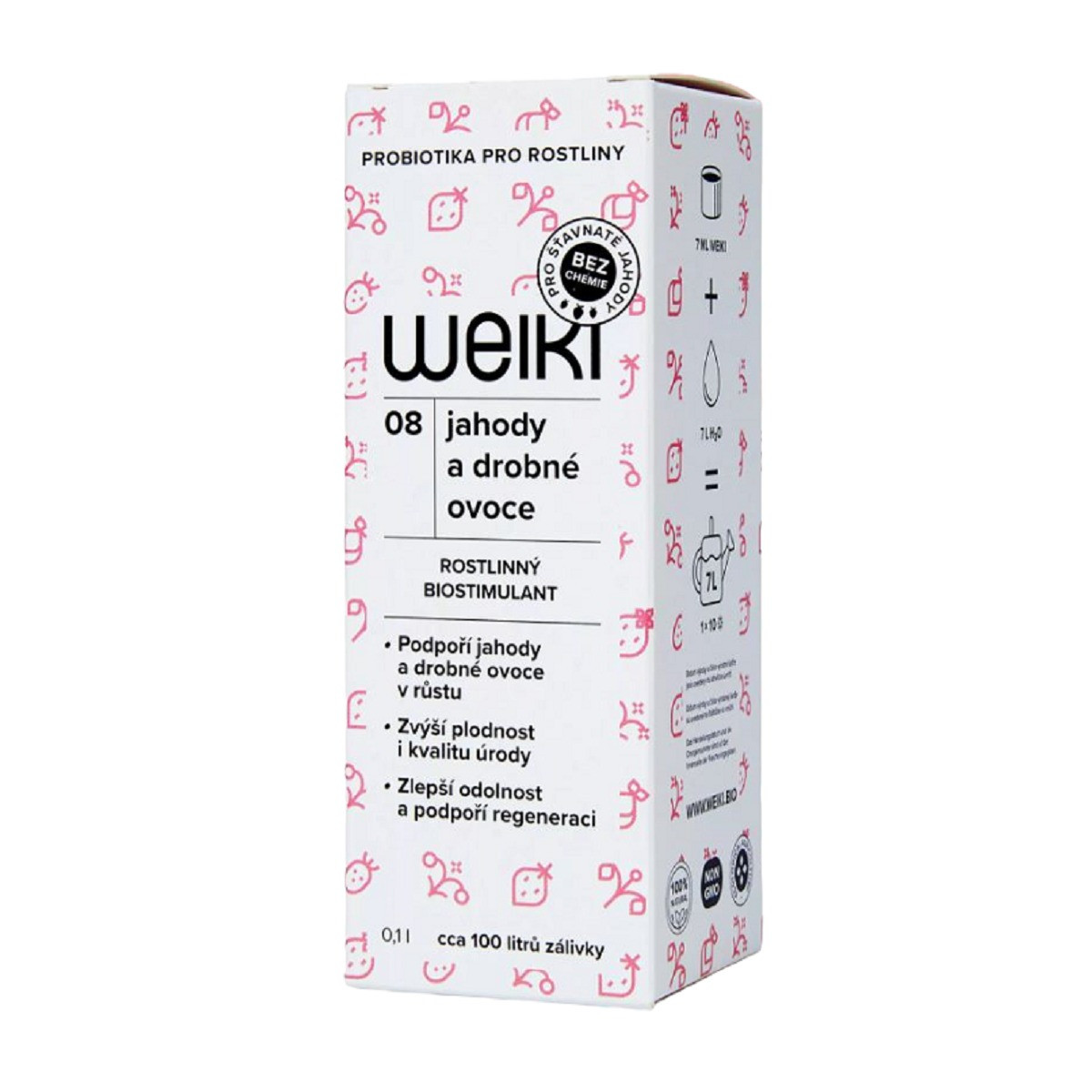 Probiotiká Weiki pre jahody a drobné ovocie - 100 ml