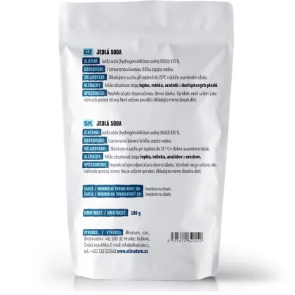 Jedlá sóda - prášok - 100 g